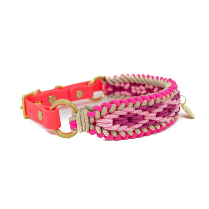 Halsband Paracord Rosi – Halsband van Stilhütte | Hondenboetiek (afbeelding 2)
