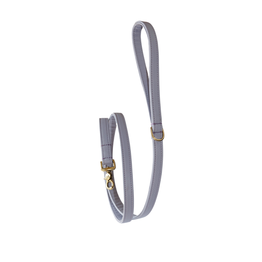 Leren Leiband Lila Paars – Leiband van The Dog Musthaves | Hondenboetiek