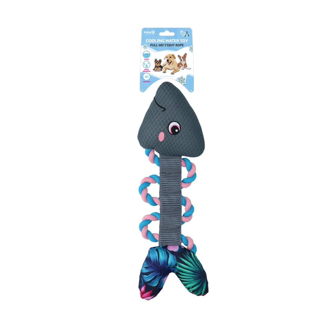 CoolPets Pull Me Fishy Rope Flower – Speelgoed | Hondenboetiek