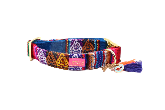 Halsband "LaaBoheme" Blauw